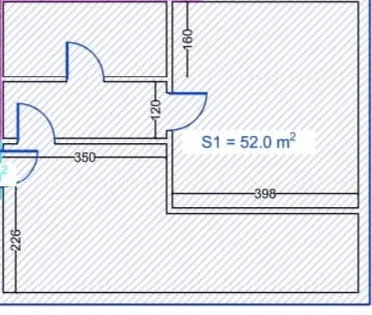 Tirane, shes apartament 1+1+Ballkon Kati 7, 60 m² 135.000 € (don bosko)