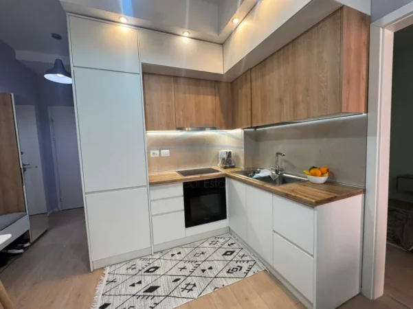 Tirane, jepet me qera apartament 1+1+Ballkon Kati 4, 58 m² 550 € (Jordan Misja)