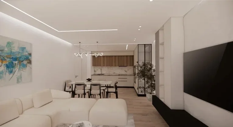 Tirane, jepet me qera apartament 2+1+Ballkon Kati 6, 120 m² 75,000 ALL (Astir, Tirane)