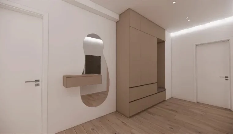 Tirane, jepet me qera apartament 2+1+Ballkon Kati 6, 120 m² 75,000 ALL (Astir, Tirane)