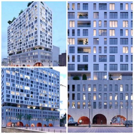 Tirane, shes apartament 2+1 117 m² 1.650 Euro/m2 (WHITE TOWER REZIDENCE, Komuna e Parisit)
