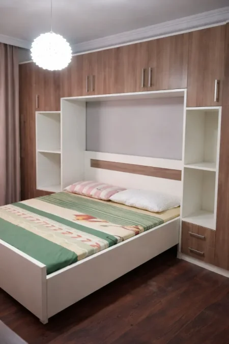 Tirane, jepet me qera apartament 2+1+Ballkon Kati 2, 73 m² 550 € (Don Bosko)