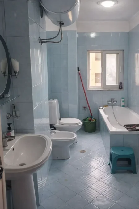 Tirane, jepet me qera apartament 2+1+Ballkon Kati 2, 73 m² 550 € (Don Bosko)