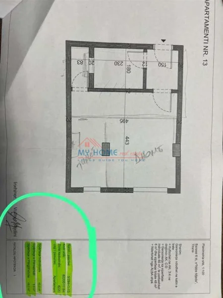 Tirane, shes garsonier Kati 2, 48 m² 99.000 €