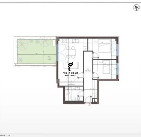 Radhime - Orikum, shitet apartament 2+1 Kati 0, 108 m² 326.500 € (DHERMI)