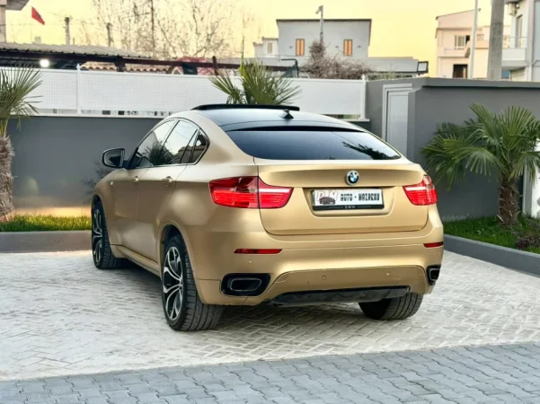 Fier, shes makine BMW X6-3.0 DIESEL-XHAMA TE ZINJ ORIGJINAL 8200 EURO OSE NDERROHET(E VESHUR ME LETER GOLD) Nafte,