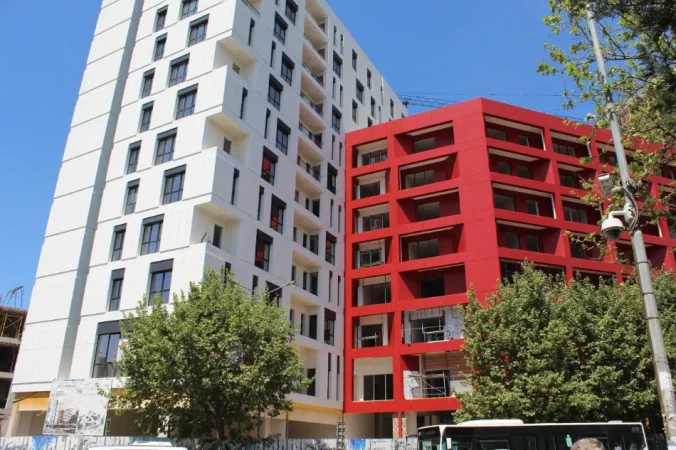 Tirane, jepet me qera apartament 1+1 Kati 7, 73 m² 550 € (KOMPLEKSI ARLIS FARMACIA 10)