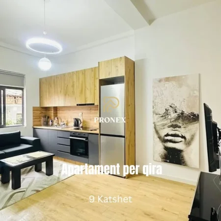 Tirane, jepet me qera apartament 1+1 Kati 1, 62 m² 600 € (9-kateshet)