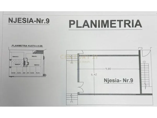 Durres, shitet dyqan Kati 0, 61 m² 72.000 € (Spitali Rajonal Durres)