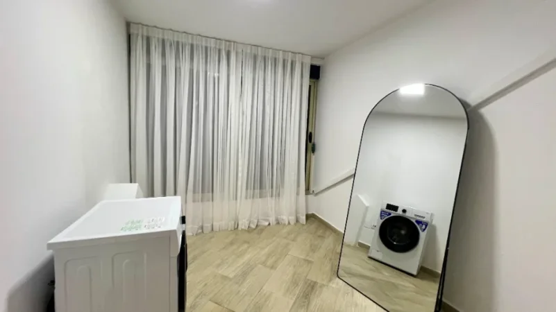 🏡 Jepet me Qera: 2+1📍Myslym Shyr (Rruges kryesore - Te Well) - Kati.2 - 90,000 Lek - S.110m² || Totalisht i investuar ne detaje⚜️100% e Re