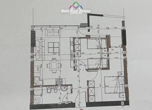 Tirane, shes apartament 2+1 Kati 10, 81 m² 205.000 € (rruga e kavajes)