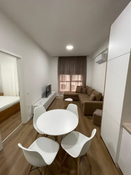 Tirane, jepet me qera apartament 1+1 , 70 m² 450 € (Ali Demi)