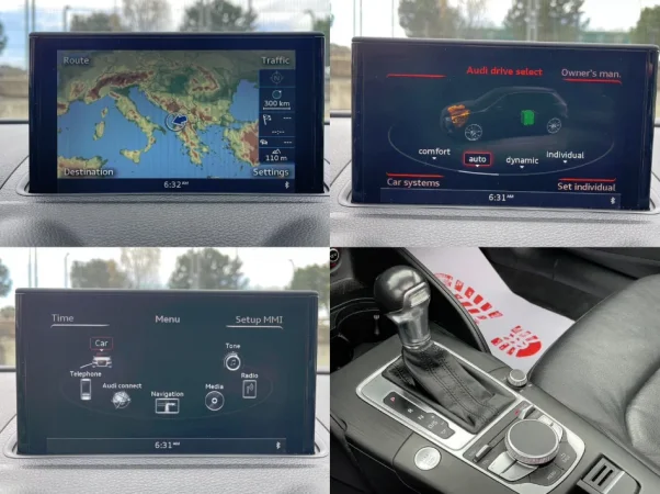 Tirane, shes makine AUDI A3 E TRON PLUG IN HYBRID Benzin, gri e erret automatik Klima 171.000 km 12.500 €