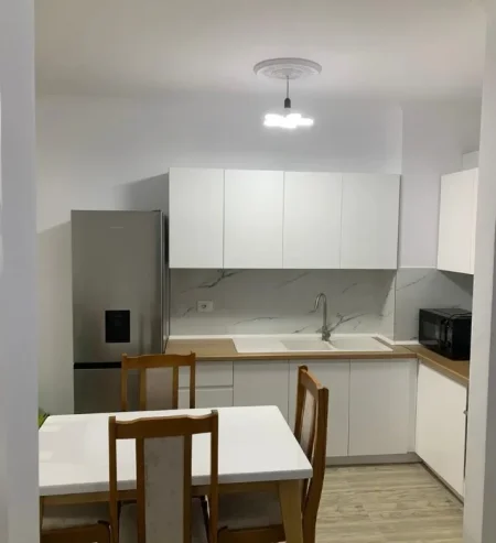 Tirane, jepet me qera apartament 1+1 Kati 4, 75 m² 550 € (Yzberisht)