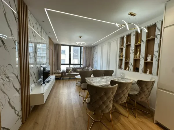 Tirane, jepet me qera apartament 2+1+Ballkon Kati 5, 89 m² 1.000 € (Ish-Fusha e Aviacionit)