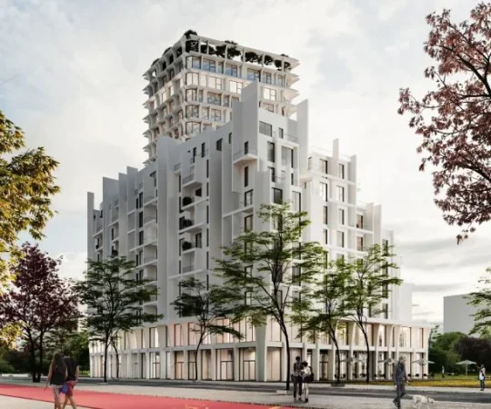 Tirane, shitet 1+1 Kati 7, 75 m² 195.000 € (bulevaredi i ri)