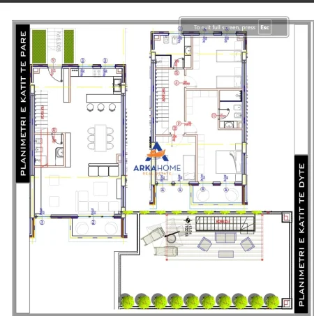 Tirane, shitet apartament duplex 3+1+Ballkon Kati 0, 286 m² 370.000 € 