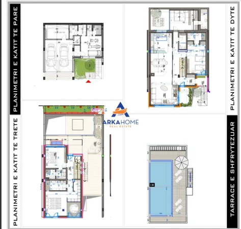 Tirane, shitet Vile 3 Katshe Kati 3, 482 m² 925.000 € 