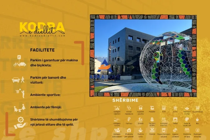 Tirane, shitet apartament Dublex Kati 2, 195.000 m² 615.000 € 