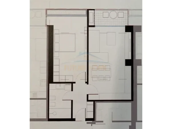 Tirane, shitet apartament 1+1 Kati 21, 73 m² 162.780 € (DRITAN HOXHA)