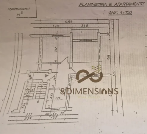 Tirane, shitet apartament 1+1 Kati 4, 49 m² 120.000 € (Mine Peza)