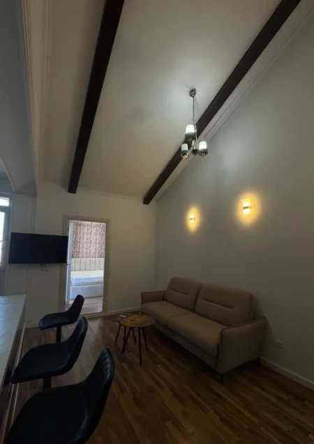 Tirane, jepet me qera apartament 1+1 Kati 7, 90 m² 450 € (kodra e diellit)