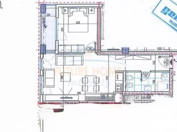Tirane, shitet apartament 1+1+Post Parkimi Kati 7, 60 m² 146.000 € (Rruga Jordan Misja)