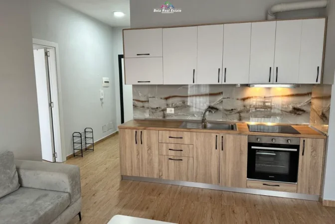 Tirane, jepet me qera apartament 1+1+Ballkon Kati 8, 75 m² 520 € (riza cerova)