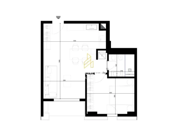 Tirane, shitet apartament 1+1+Ballkon Kati 7, 72 m² 135.850 € (Riverside Residence, Rruga Javer Malo)