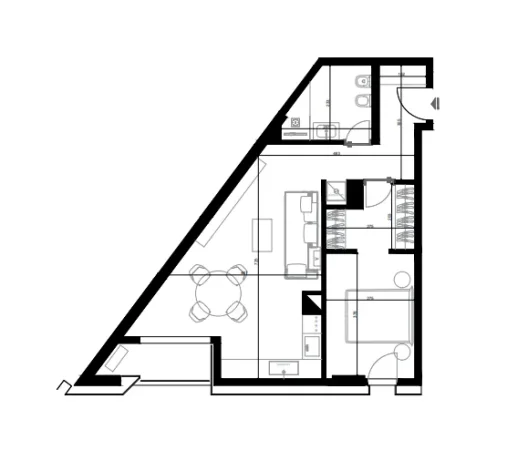 Tirane, shitet apartament 1+1 , 86 m² (river side residence - bulevardi gjergj fishta)