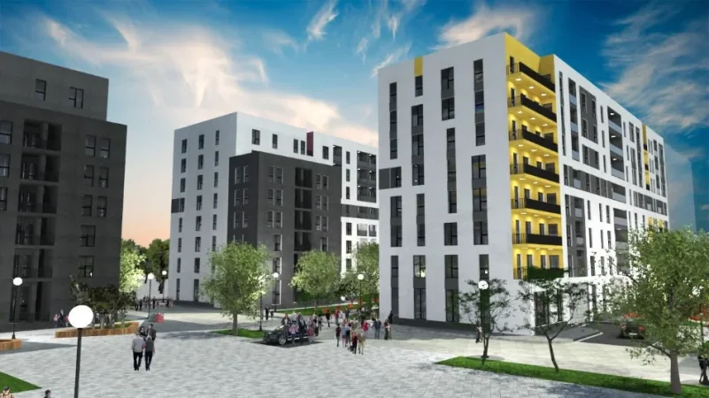 Tirane, shitet nga Pronari, pa-komision apartament 2+1+Ballkon Kati 3, 88 m² (casa italia)