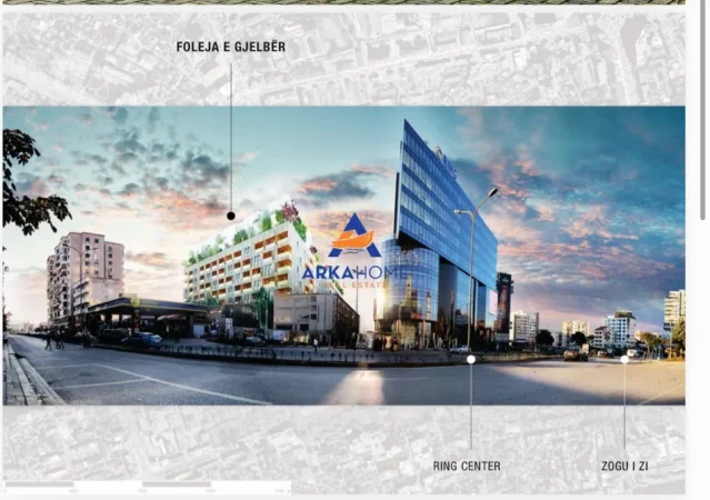 Tirane, shitet apartament 2+1+Ballkon Kati 0, 