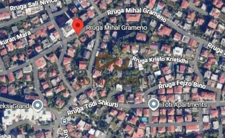 Tirane, jepet me qera apartament 1+1 Kati 1, 55 m² 250 € (mihal grameno)