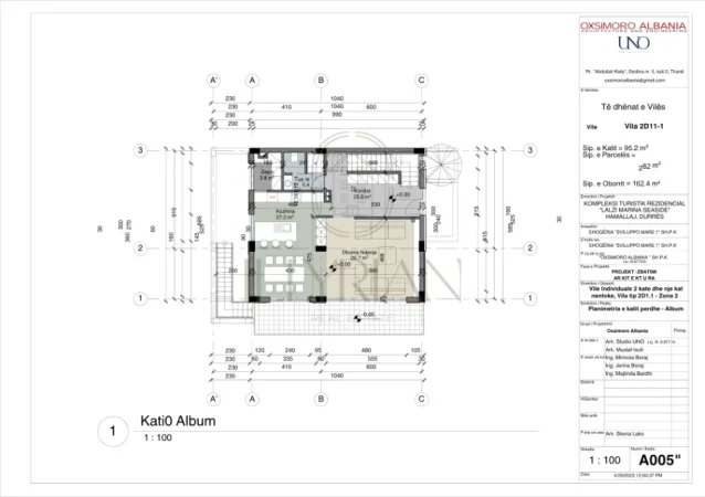 Vile 2-kateshe me tipologji 4+1 dhe verande te bollshme,Cmim sipas kerkeses