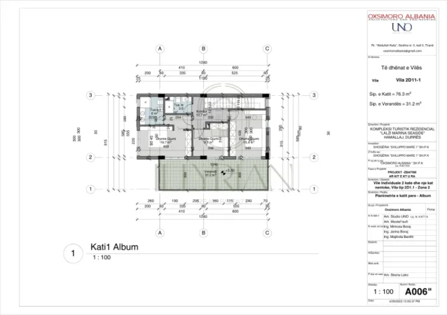 Vile 2-kateshe me tipologji 4+1 dhe verande te bollshme,Cmim sipas kerkeses