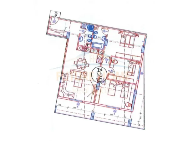 Tirane, shitet apartament 3+1+Ballkon Kati 3, 166 m² 182.700 € (Paskuqan)