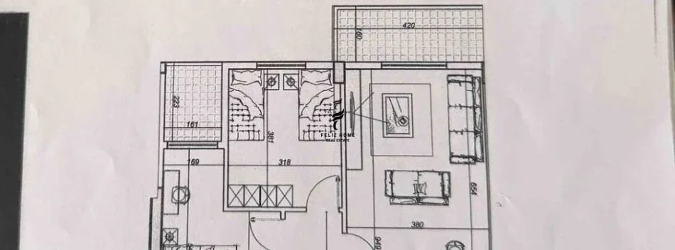 Tirane, shitet apartament 2+1 Kati 1, 107 m² 155.000 € (ASTIR)