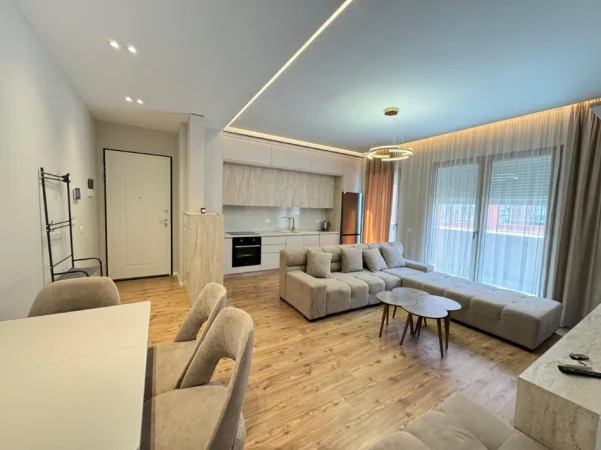 Tirane, jepet me qera apartament 1+1+Ballkon Kati 3, 80 m² 800 € (Delijorgji)