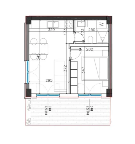Vlore, shitet apartament 1+1 Kati 0, 59 m² 173.130 € (Dhermi)