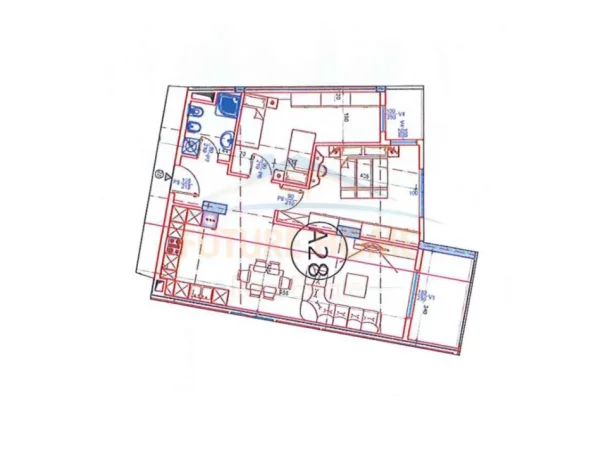 Tirane, shitet apartament 2+1 Kati 3, 105 m² 120.400 € (Paskuqan)