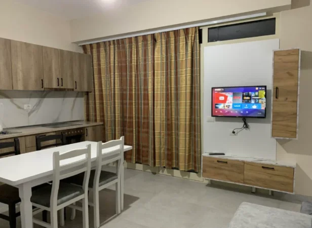 Tirane, jepet me qera apartament 1+1 Kati 0, 65 m² 300 € (Rruga Fuat Toptani)