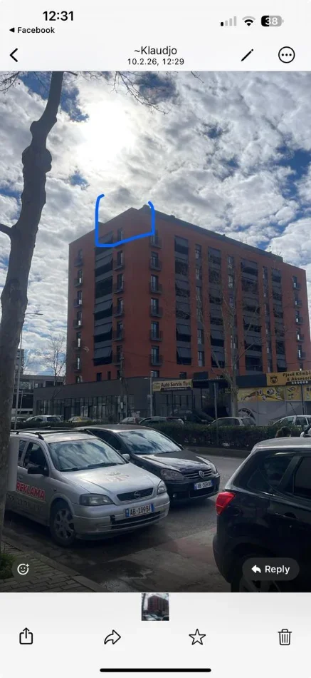 Tirane, shitet apartament 2+1+Ballkon Kati 8, 200 m² 130.000 € 