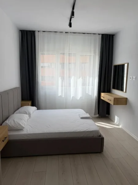 Tirane, jepet me qera apartament 1+1 Kati 3, 65 m² 500 € (River Residence,Astir)