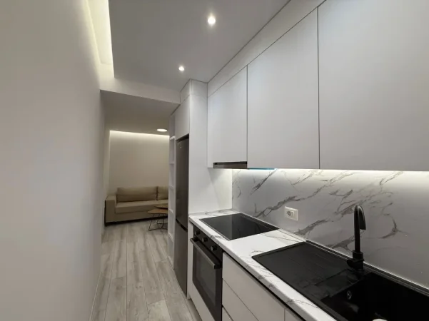 Tirane, jap me qera apartament 1+1 Kati 8, 42 m² (Rruga tish daija)