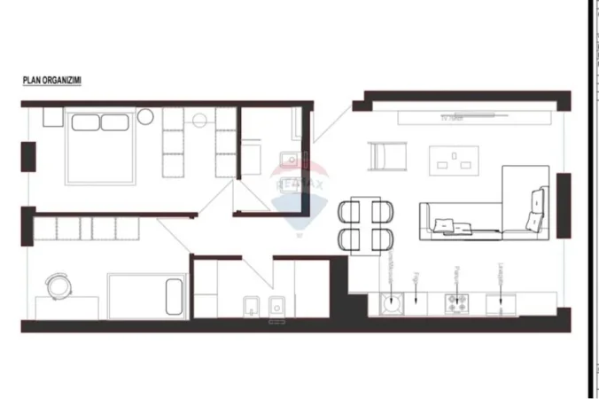 Tirane, shitet apartament 2+1 , 108 m² 270.000 € 