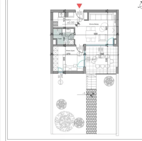 Tirane, shitet apartament 1+1 Kati 1, 69 m² 200.000 € (Gjiri i Lalzit)