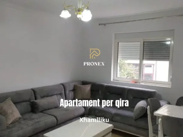 Tirane, jepet me qera apartament 1+1 Kati 3, 60 m² 500 € (Xhamlliku)