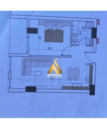 Tirane, jepet me qera apartament 1+1 Kati 4, 71 m² 85.476 € (Në fund të rrugës “5 Maji)