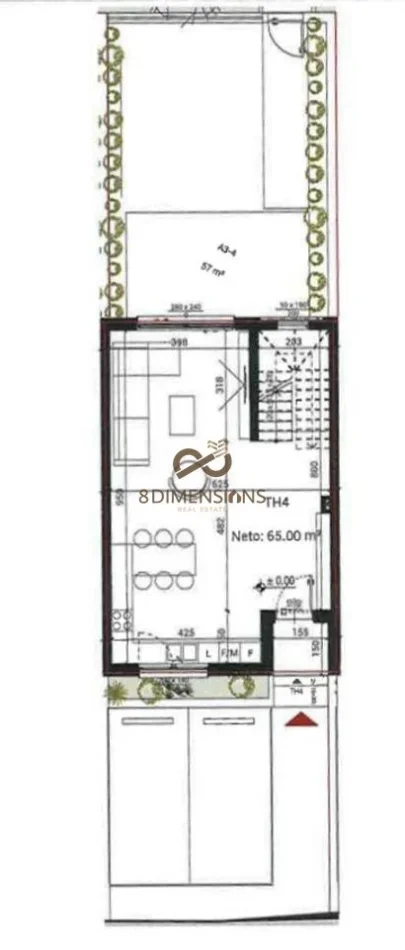 Tirane, shitet Vile 3 Katshe Kati 0, 360 m² 650.000 € (mjull bathore)