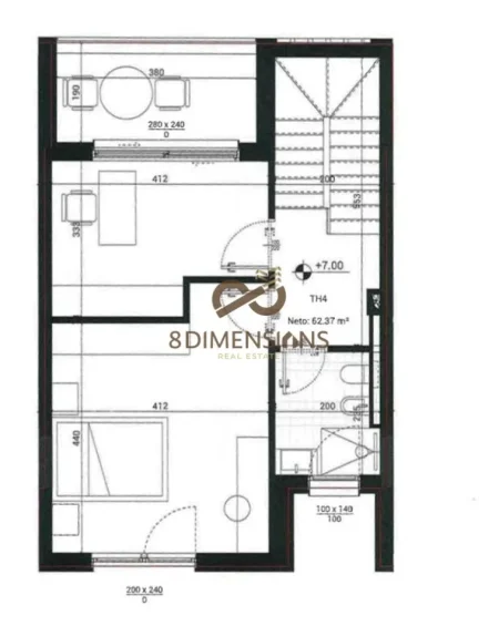 Tirane, shitet Vile 3 Katshe Kati 0, 360 m² 650.000 € (mjull bathore)